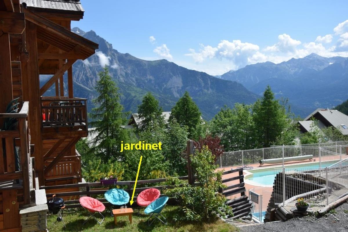 פוי-סן-ונסן Les Petits Eterlous Appartement T3 36M2 A Puy St Vincent 1800 Alpes Du Sud 6 Personnes Parking Prive Couvert מראה חיצוני תמונה