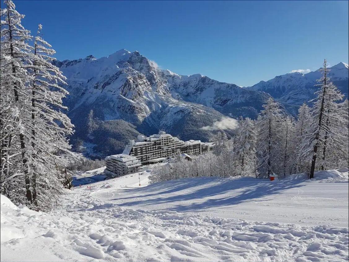 פוי-סן-ונסן Les Petits Eterlous Appartement T3 36M2 A Puy St Vincent 1800 Alpes Du Sud 6 Personnes Parking Prive Couvert מראה חיצוני תמונה