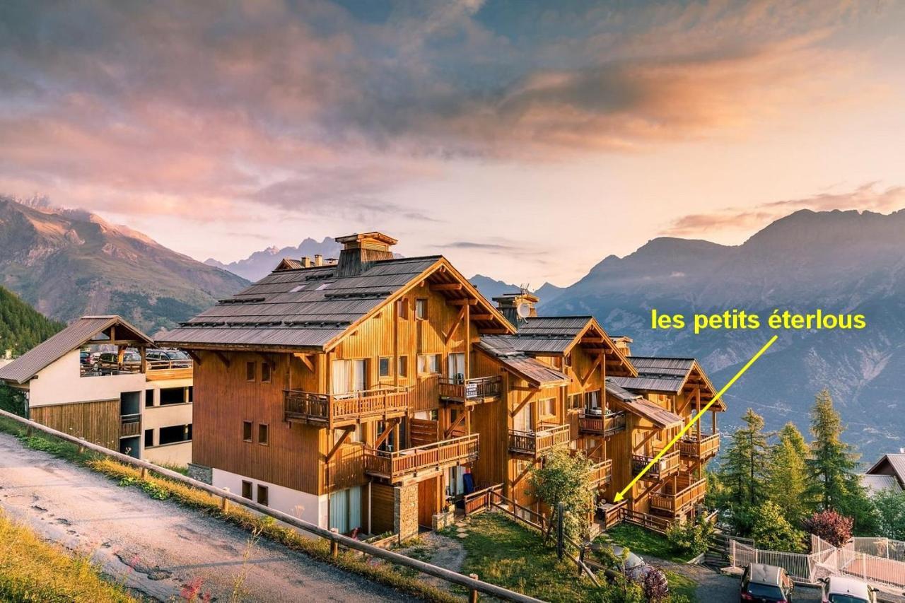 פוי-סן-ונסן Les Petits Eterlous Appartement T3 36M2 A Puy St Vincent 1800 Alpes Du Sud 6 Personnes Parking Prive Couvert מראה חיצוני תמונה